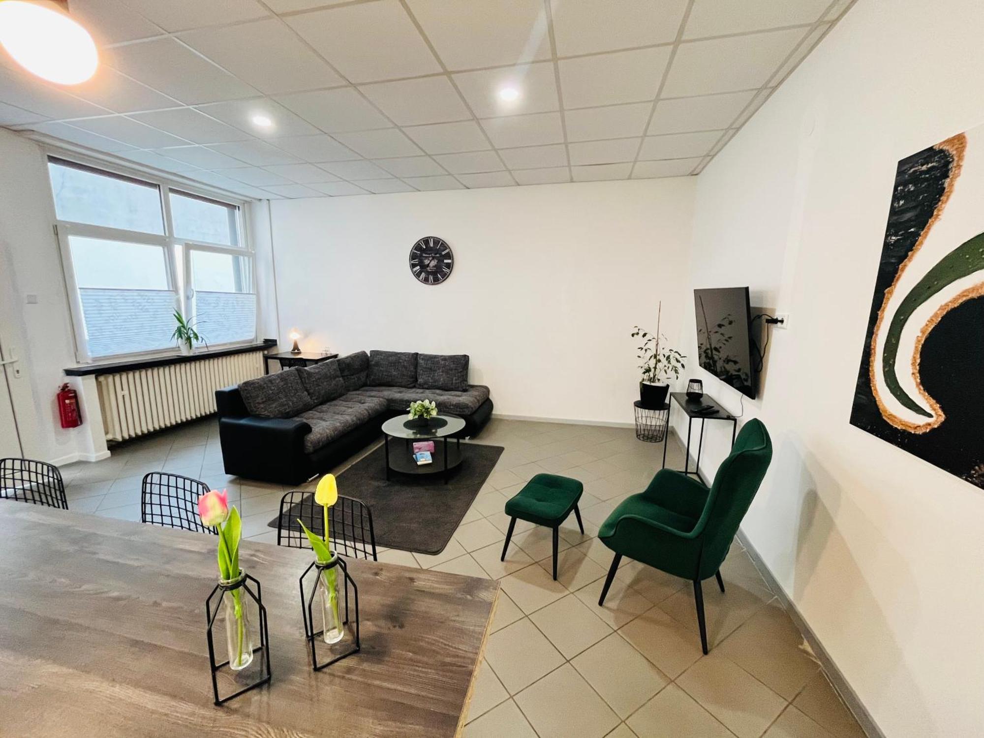 10d 55qm Wi-fi Free Parking Calm Back House Apartment Dortmund